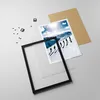 Gerahmtes Poster - Schwarzer Rahmen - Berg Wanderung Gipfel Produktbild-Vorschau 4