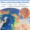 Globo illuminato da 30 cm con base in legno - Strumento Anteprima dell’immagine prodotto 5