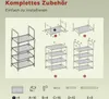 WOLTU Schuhregal mit 4 Ablagen, Schuhständer Metallgestell, Produktbild-Vorschau 8