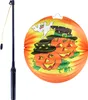 RAPPA Halloween-Laterne fröhlicher Kürbis 25 cm mit Produktbild-Vorschau 1