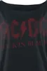 AC/DC T-Shirt Damen Back in Black schwarz M Produktbild-Vorschau 7