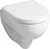 A white wall-mounted toilet. Podgląd zdjęcia produktu