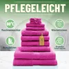 Frottier Handtuch-Set, 4X Handtücher, 2X Duschtücher, 2X Produktbild-Vorschau 7