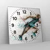 Wanduhr - Quadrat - Glasuhr - Athlet sprinter sport läufer Produktbild-Vorschau 4