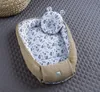 TAUPE Waffelpique/ BLUMENWIESE Braun Babynestchen Unterlage Produktbild-Vorschau 6