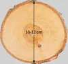 Baumscheiben 10 Stk. Dekoholz Holzscheiben Holzplatten 10 - Produktbild-Vorschau 4