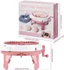 Mini Strickmaschine 48 Pins, Strickspielzeug für Kinder ab Produktbild-Vorschau 8