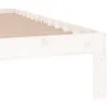vidaXL Massivholzbett Weiß 150x200 cm -  Betten & Produktbild-Vorschau 7
