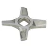A close-up studio shot of a metal grinder blade. Podgląd zdjęcia produktu