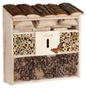 CADOCA® Insektenhotel Bug's Inn 31x30,5x9,5cm Holz Produktbild-Vorschau 1