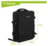 Trizand 27615 Zaino da viaggio 40 x 20 x 25 cm, USB, nero Anteprima dell’immagine prodotto 3