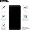 A smartphone screen protector with feature icons and text. Podgląd zdjęcia produktu
