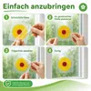Fensteraufkleber, Fliegenfänger Aufkleber für Fenster, 50 Produktbild-Vorschau 5
