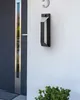 BELIANI Außenwandleuchte LED Schwarz Metall 46 cm mit Produktbild-Vorschau 4