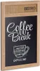 Home & Styling Kreidetafel Dekoration Bistro 34x0,8x55cm Produktbild-Vorschau 2