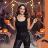 Ruhhy 26586 Kostým kočky dámský, 3dílný set, šedý Náhled obrázku produktu 4
