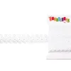 Weißes unelastisches Nylon Spitzenband 15mm x 10m mit Produktbild-Vorschau 3