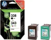 Tinte HEWLETT PACKARD SD449EE  DJ5740  (2) BLACK-COL Produktbild-Vorschau 4