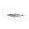MUFFO  Polsterbett SUENO MAXI 140x200 cm in Beige, Produktbild-Vorschau 10