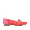 Rieker Damen Slipper Halbschuh Mokassin perforiert Produktbild-Vorschau 3