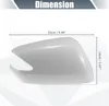 Coque de remplacement pour rétroviseur latéral droit blanc Voir les images du produit 4