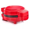 A red waffle maker on a white background. Anteprima dell’immagine prodotto