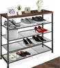 tectake® Schuhregal Sheffield 100 x 30,5 x 93 cm Produktbild-Vorschau 7
