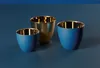 ASA Selection windlicht, blauw, met glanzend gouden Productafbeelding-voorbeeld 6