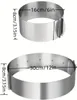 Tortenrand 10,5cm, verstellbar, 16,5-30cm Tortenrand, Stahl Produktbild-Vorschau 3