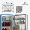KlarsteinAudrey Evo mini lednice| 68 l, retro design, Náhled obrázku produktu 5