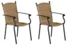 Merxx Gartensessel Roma, stapelbar, 2er Set, natur - Produktbild-Vorschau 1