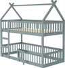 okwish Patrová postel 90x200 cm se schody, vysoká postel s Náhled obrázku produktu 9