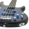 vidaXL E-Bass für Anfänger mit Tasche Blau und Schwarz 4/4 Produktbild-Vorschau 6