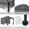 Tonnelle Emine 4 x 3 m - gris anthracite Voir les images du produit 5