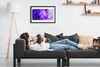 Bild 60x40 MDF-Rahmen Wandkunst Blumen Lila Natur Produktbild-Vorschau 3