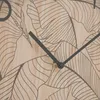 Wanduhr - Beige - Grau - Schwarz - MDF - Metall - Ø 40 cm Produktbild-Vorschau 3