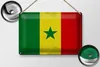 Blechschild Flagge Senegal 30x20cm Flag of Senegal Vintage Produktbild-Vorschau 2
