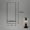 Tischleuchte, schwarz, Rauchglas, 1xE27/max.10W Produktbild-Vorschau 5