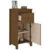 vidaXL Sideboards 2 Stk. Honigbraun 40x35x80 cm Massivholz Produktbild-Vorschau 15