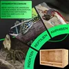 ITA Holz Terrarium 100х60х60 cm mit Offenem Dach & Produktbild-Vorschau 6