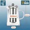 Vilde | Czajniczek z wkładem sitkowym - 920 ml - Odporny na Podgląd zdjęcia produktu 4