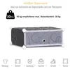 HOMCOM Schuhschrank DIY Regalsystem Steckregal mit Türen Produktbild-Vorschau 7