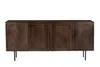 Livingfurn - Sideboard Elan - 180x75x40 cm - Mangoholz Produktbild-Vorschau 2