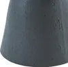 Close-up of the textured surface of a dark gray conical object, likely a table base. Anteprima dell’immagine prodotto