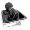 Schaltknauf Schaltsack Schaltmanschette Und Rahmen Leder 6 Produktbild-Vorschau 4