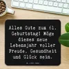 Mr. & Mrs. Panda Mauspad Spruch 61. Geburtstag - Schwarz - Produktbild-Vorschau 2