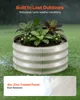 SucceBuy Lot de 3 jardinières métalliques surélevées φ60x30 Voir les images du produit 5