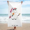 Mr. & Mrs. Panda Strandtuch Einhorn Woodstock - Weiß - Produktbild-Vorschau 2