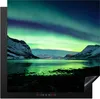 KitchenYeah© Herdabdeckplatte Nordlicht - Norwegen - Eis - Produktbild-Vorschau 1