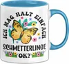 Schmetterling-Liebhaber Tasse Geschenk Ich Mag Halt Einfach Produktbild-Vorschau 1